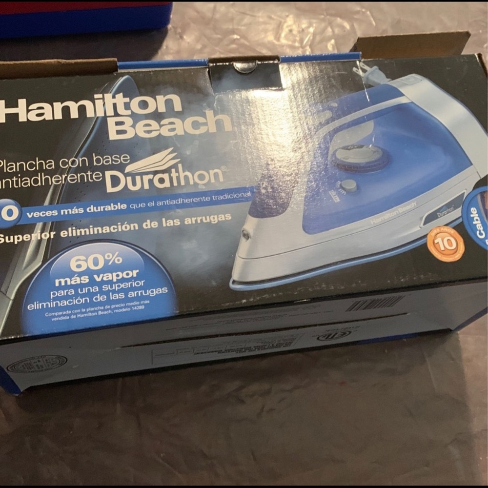 Hamilton beach iron
